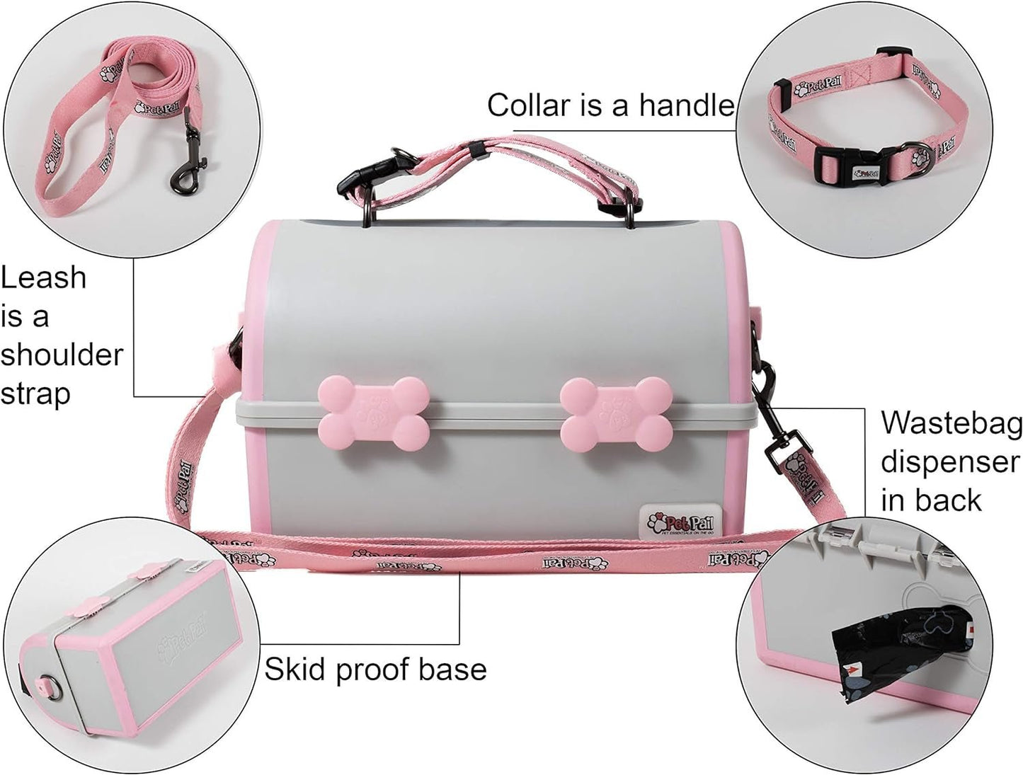 – Portable Dog Bowl and Water Container + Dog Travel Dish with Waste Bag Dispenser + Elevated Dog Bowls for Home – Replace Collapsible Bowls with Our Spill Proof Pet Solution - pet needs313046469404– Portable Dog Bowl and Water Container + Dog Travel Dish with Waste Bag Dispenser + Elevated Dog Bowls for Home – Replace Collapsible Bowls with Our Spill Proof Pet Solutionpet needs