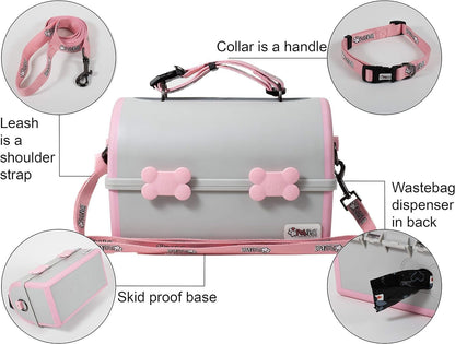 – Portable Dog Bowl and Water Container + Dog Travel Dish with Waste Bag Dispenser + Elevated Dog Bowls for Home – Replace Collapsible Bowls with Our Spill Proof Pet Solution - pet needs313046469404– Portable Dog Bowl and Water Container + Dog Travel Dish with Waste Bag Dispenser + Elevated Dog Bowls for Home – Replace Collapsible Bowls with Our Spill Proof Pet Solutionpet needs