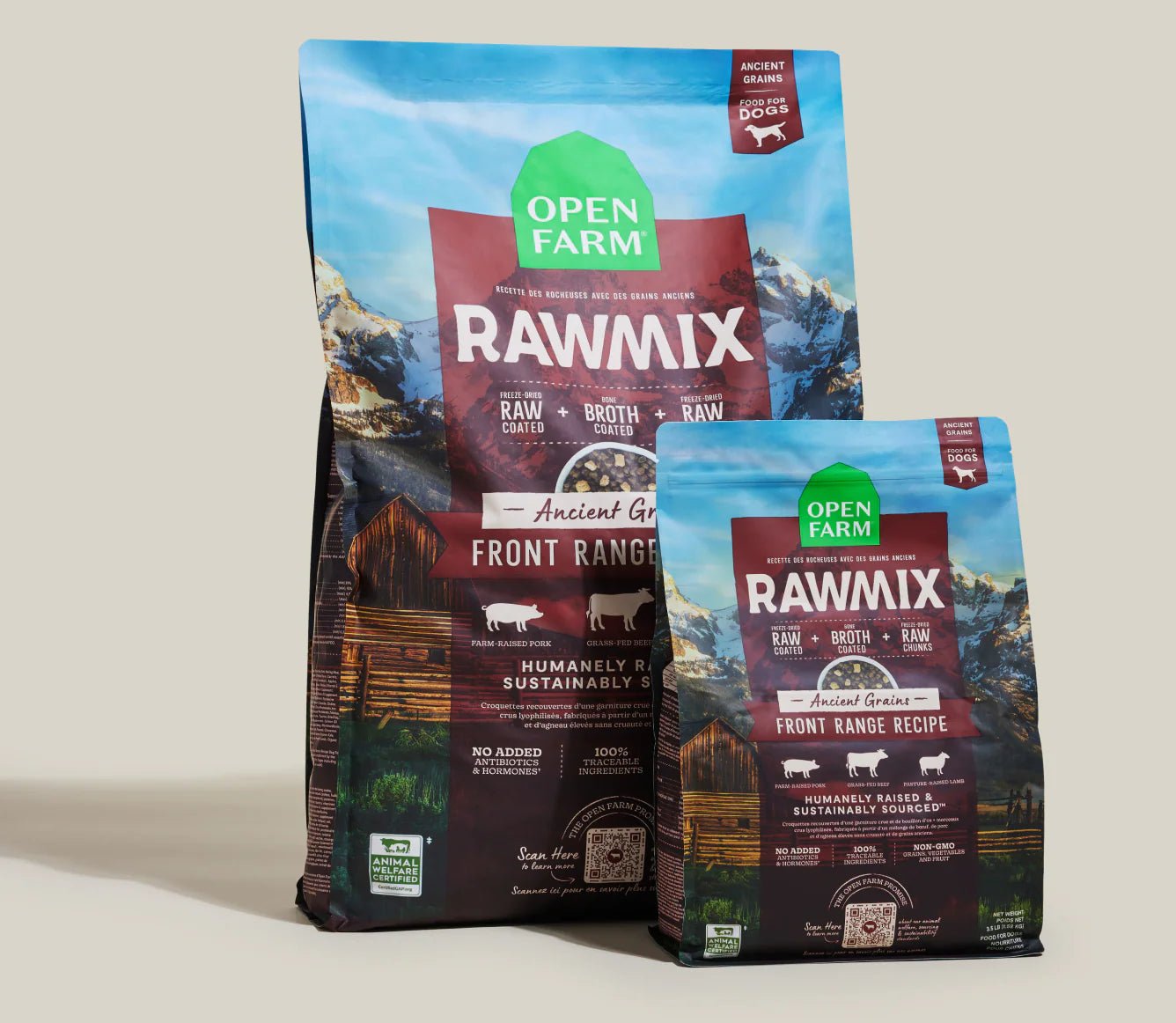 Rawmix Front Range Ancient Grains Dog Kibble - pet needs7445046366308Rawmix Front Range Ancient Grains Dog Kibble3.5 Lbpet needs