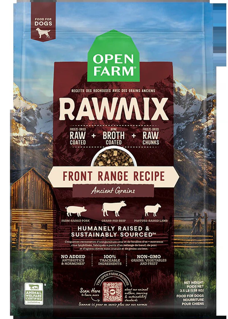 Rawmix Front Range Ancient Grains Dog Kibble - pet needs7445046366308Rawmix Front Range Ancient Grains Dog Kibble3.5 Lbpet needs