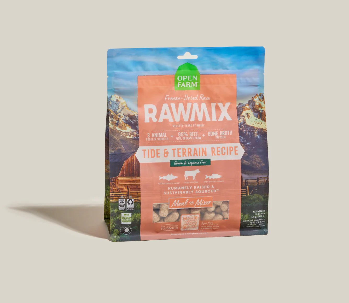 Rawmix Tide & Terrain Freeze Dried Raw Morsels for Dogs - pet needs711181542103Rawmix Tide & Terrain Freeze Dried Raw Morsels for Dogs13.5 Ozpet needs
