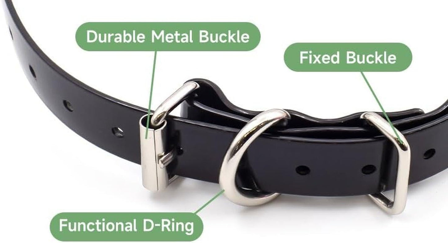 Replacement ¾” Dog Collar Strap Bands with Double Buckle Loop Training for All Brands of Pet Shock Bark E Collars and Fences. - pet needs7445039080006Replacement ¾” Dog Collar Strap Bands with Double Buckle Loop Training for All Brands of Pet Shock Bark E Collars and Fences.Blackpet needs