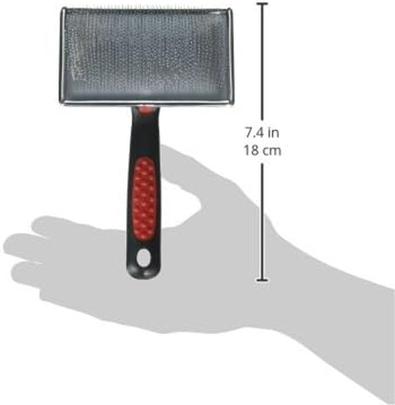 Soft Flat Slicker Brush with Coated Pin Tips, Large/X - Large for Professional Groomers - pet needs313045249229Soft Flat Slicker Brush with Coated Pin Tips, Large/X - Large for Professional Groomerspet needs