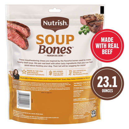 Soup Bones Premium Dog Chews with Real Beef and Barley, 11 Chews (Rachael Ray) - pet needs313108989918Soup Bones Premium Dog Chews with Real Beef and Barley, 11 Chews (Rachael Ray)1pet needs