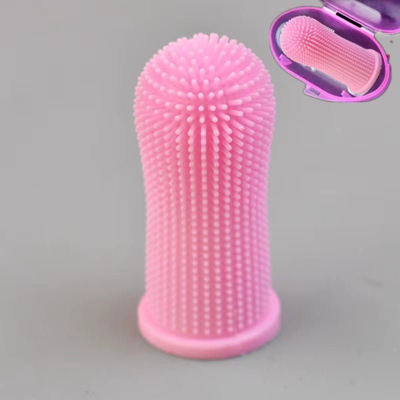 Super Soft Dog Toothbrushes Cleaning Finger Brush for Dog and Cat Grooming Nontoxic Teethbrush Dental Care Pet Products - pet needs313055818866Super Soft Dog Toothbrushes Cleaning Finger Brush for Dog and Cat Grooming Nontoxic Teethbrush Dental Care Pet ProductsPinkpet needs