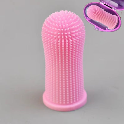 Super Soft Dog Toothbrushes Cleaning Finger Brush for Dog and Cat Grooming Nontoxic Teethbrush Dental Care Pet Products - pet needs313055818866Super Soft Dog Toothbrushes Cleaning Finger Brush for Dog and Cat Grooming Nontoxic Teethbrush Dental Care Pet ProductsPinkpet needs