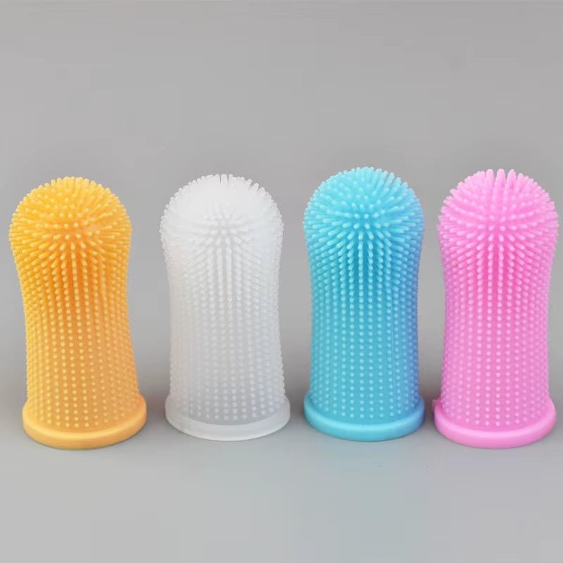 Super Soft Dog Toothbrushes Cleaning Finger Brush for Dog and Cat Grooming Nontoxic Teethbrush Dental Care Pet Products - pet needs313108053008Super Soft Dog Toothbrushes Cleaning Finger Brush for Dog and Cat Grooming Nontoxic Teethbrush Dental Care Pet ProductsBluepet needs