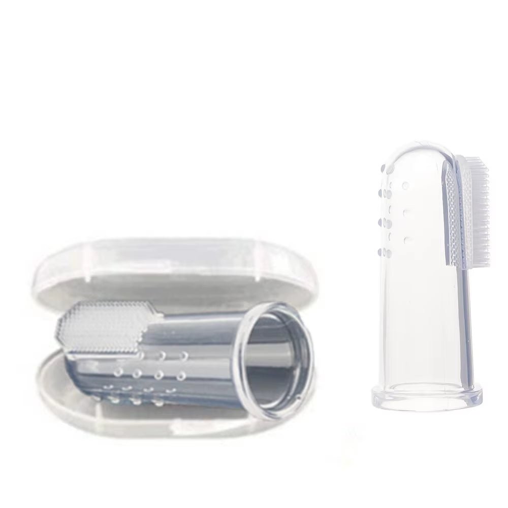 Super Soft Dog Toothbrushes Cleaning Finger Brush for Dog and Cat Grooming Nontoxic Teethbrush Dental Care Pet Products - pet needs7445046874803Super Soft Dog Toothbrushes Cleaning Finger Brush for Dog and Cat Grooming Nontoxic Teethbrush Dental Care Pet ProductsTransparentpet needs