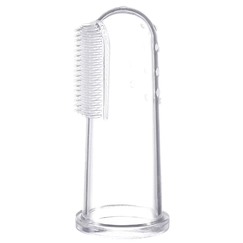 Super Soft Pet Finger Toothbrush Teddy Dog Brush Bad Breath Tartar Teeth Care Tool Dog Cat Cleaning Silicagel Pet Supplies - pet needs7445030660665Super Soft Pet Finger Toothbrush Teddy Dog Brush Bad Breath Tartar Teeth Care Tool Dog Cat Cleaning Silicagel Pet SuppliesSingle Brushpet needs