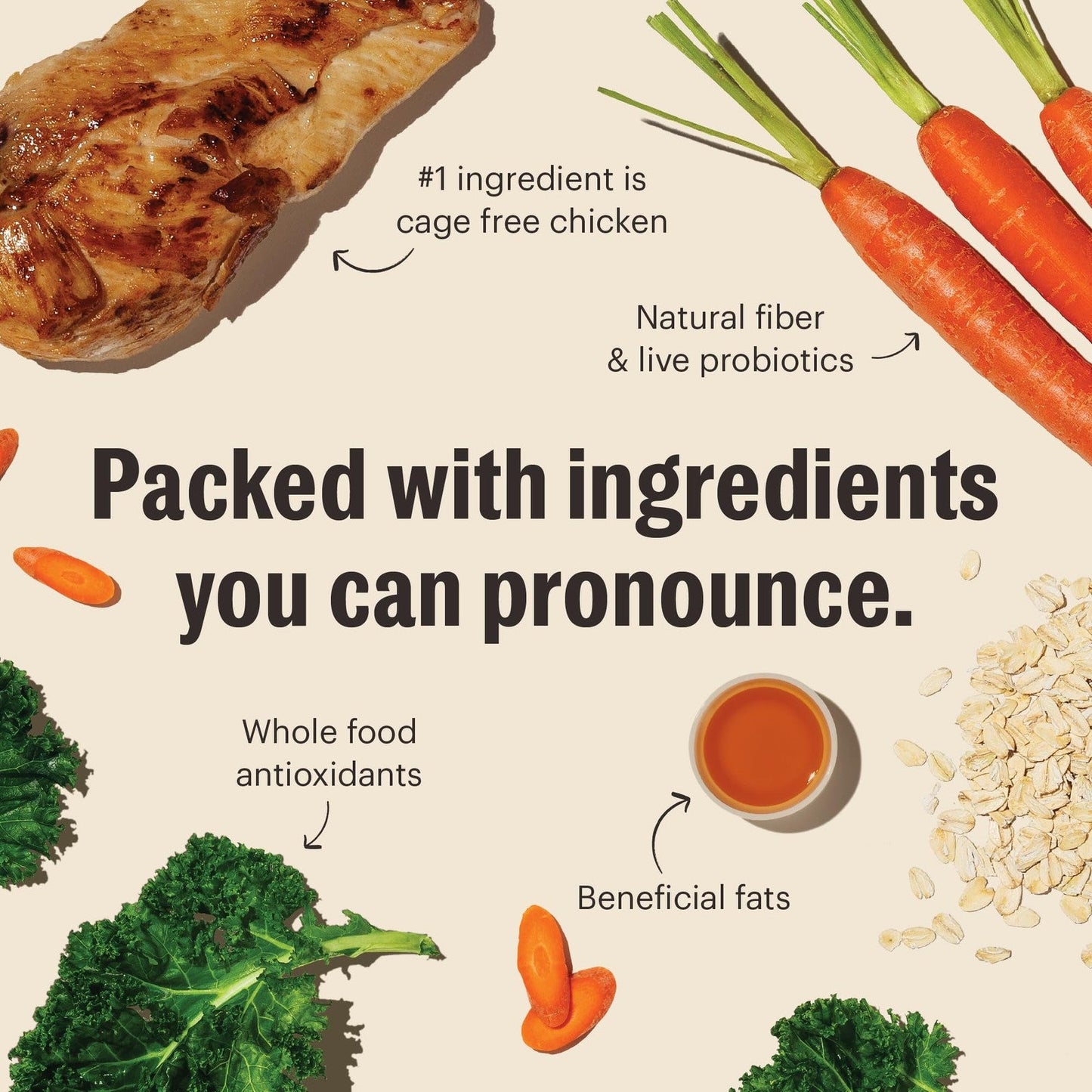 The Honest Kitchen 4Lb Human Grade Dry Dog Food for Small Breeds with Chicken - pet needs744759198211The Honest Kitchen 4Lb Human Grade Dry Dog Food for Small Breeds with Chickenpet needs