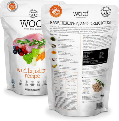 The New Zealand Natural Pet Food Co WOOF Freeze Dried Dog Food - Wild Brushtail Recipe, High Protein Dog Treats, Dog Food Toppers & Meals, 2.2 Lb - pet needs705353901546The New Zealand Natural Pet Food Co WOOF Freeze Dried Dog Food - Wild Brushtail Recipe, High Protein Dog Treats, Dog Food Toppers & Meals, 2.2 LbWild Brushtail35 Ounce (Pack Of 1)35 Ounce (Pack Of 1)pet needs