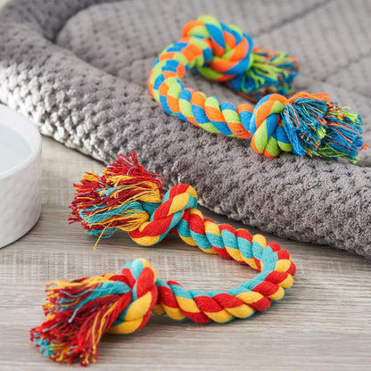 Tug Buddy Braided Rope Chew Dog Toy, Multicolor, Level 1 for Light Chewing - pet needs744759061218Tug Buddy Braided Rope Chew Dog Toy, Multicolor, Level 1 for Light Chewing1pet needs