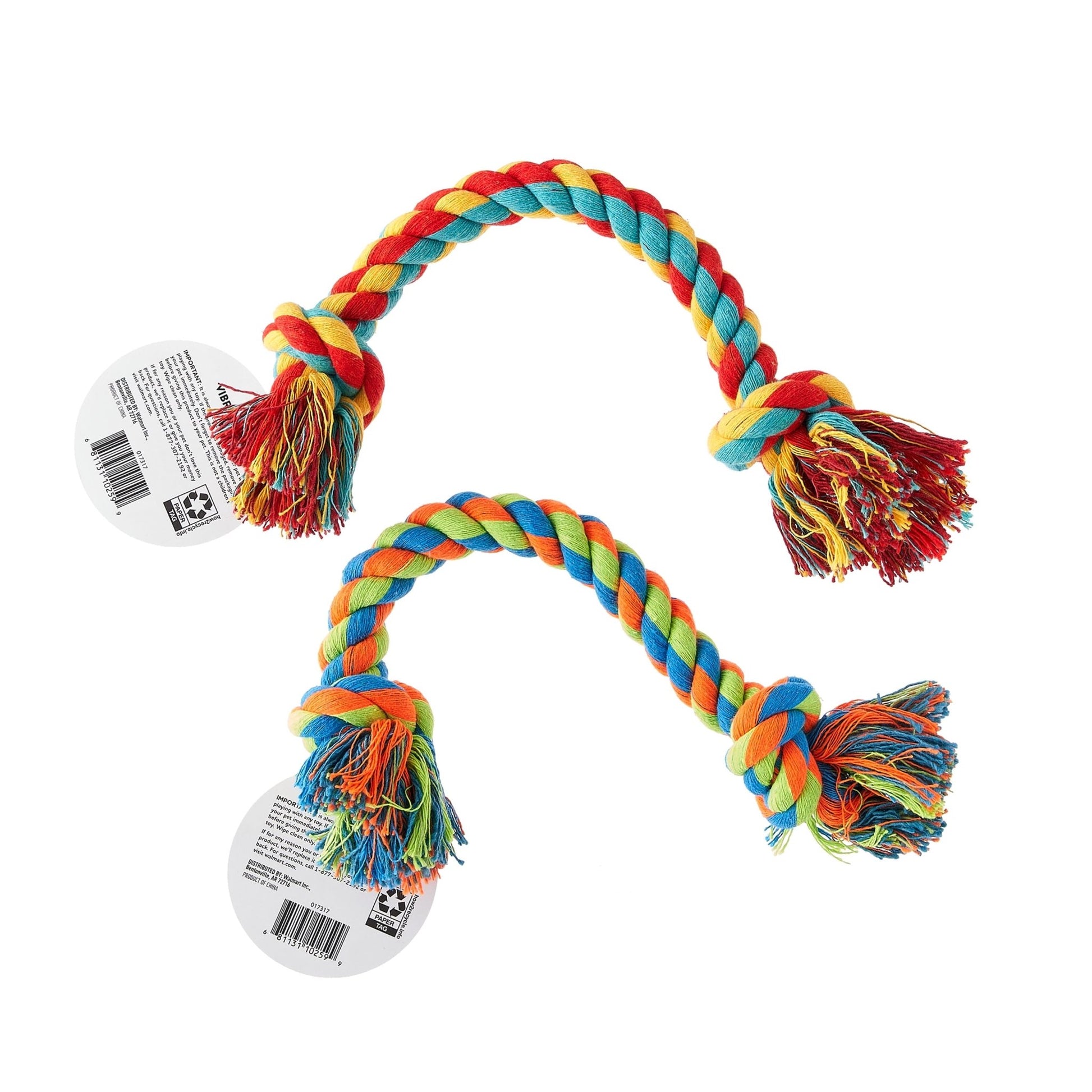 Tug Buddy Braided Rope Chew Dog Toy, Multicolor, Level 1 for Light Chewing - pet needs744759061218Tug Buddy Braided Rope Chew Dog Toy, Multicolor, Level 1 for Light Chewing1pet needs